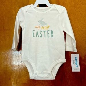My First Easter bunny Long Sleeve one piece